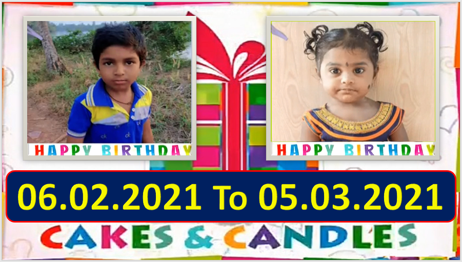 Chutti TV Birthday Wishes 06.02.2021 To 05.03.2021 | பிறந்தநாள் வாழ்த்துக்கள் | TPC