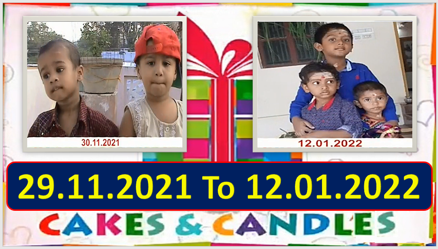 Chutti TV Birthday Wishes 29.11.2021 To 12.01.2022 | பிறந்தநாள் வாழ்த்துக்கள் | TPC