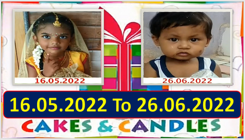 Chutti TV Birthday Wishes 16.05.2022 To 26.06.2022 | பிறந்தநாள் வாழ்த்துக்கள் | TPC