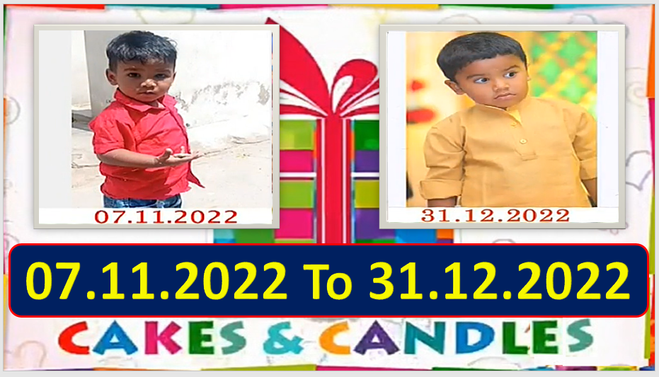 Chutti TV Birthday Wishes 07.11.2022 To 31.12.2022 | பிறந்தநாள் வாழ்த்துக்கள் | TPC